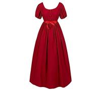 Robe Sorciere Femme, Robe De Bal MéDiéVale éLéGante pour Femmes CréAtion Longue Et Taille Haute pour éVéNements Cosplay Et FêTes CostuméEs