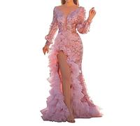 Robe Strass et Paillettes Femmes - Robe de Cocktail Col V Rétro Sequin Sexy Robe en Maille élégante Sexy Solide Robe en Velours Mariage Cocktail Chic Cérémonie