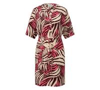 Robe structurÃ©e en jersey avec ceinture et patte de boutonnage femme s.Oliver Rose 34