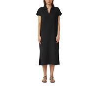 Robe structurÃ©e en jersey avec fentes femme s.Oliver Noir 34
