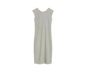 Robe structurÃ© midi femme Tom Tailor Denim Blanc S