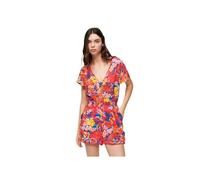 Superdry Combinaison courte Beach manches courtes Multicolore synthétique Femme XS