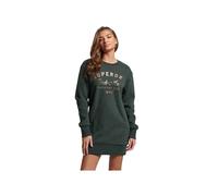Robe Superdry Femme jersey Vert Synthétique S