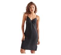 Superdry Robe Cami Cupro sans manches courte Noir S Femme