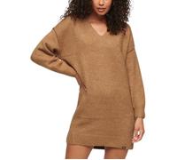 Robe Superdry V Neck Knit Brun pour Femme S