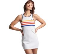 Robe - Superdry - Vintage Stripe Vest - Blanc - Femme - Taille 36 XS
