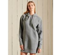 Superdry Robe Vintage brodée logo manches longues Gris XS Femme