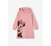 Robe sweat à capuche Disney Minnie fille mauve 12A