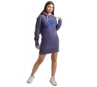Superdry Vintage Pride In Craft H Long Sleeve Dress Bleu 2XS Femme
