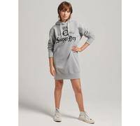 Superdry Vintage Pride In Craft H Long Sleeve Dress Gris XS Femme