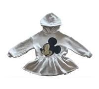 Desigual Robe 'Mickey Mouse' jaune d'or / gris clair, Taille 152
