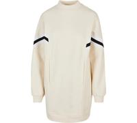 Urban Classics Oversized College Sweat Long Sleeve Short Dress Beige S Femme
