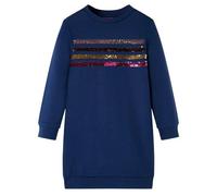 Robe Sweatshirt Pour Enfants Bleu Marine 104