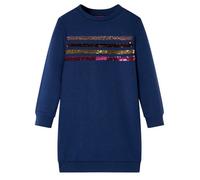 Robe sweatshirt pour enfants bleu marine 92/104/116/128/140 3-4 ans