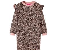 Robe sweatshirt pour enfants rose moyen 92 vidaXL