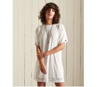 Robe t-shirt à sequins femme Superdry - sequins blancs 38