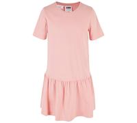 Robe t-shirt en coton peigné de qualité supérieure valance rose foncé 7/8A