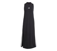 Adidas Robe longue Essentials 3-Stripes dos nageur Noir/Blanc Femme XS
