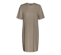 PIECES Pcria SS Dress Noos BC Robe, Gris Clair, XL Femme