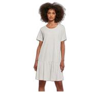Robe t-shirt femme Urban Classics valance - gris clair - XL S