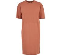 Urban Classics Organic Oversized Slit Short Sleeve Short Dress Orange S Femme