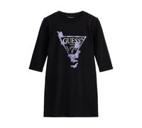 Robe t-shirt manches 3/4 fille Guess Interlock Noir 16 ans