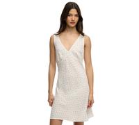 Robe t-shirt mini femme Superdry Blanc S
