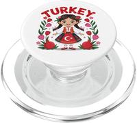 Robe Traditionnelle Turquie avec Tulipes et Grenades PopSockets PopGrip pour MagSafe