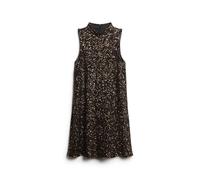 Superdry Sequin A Line Sleeveless Short Dress Argenté XS Femme