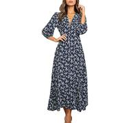 Robe Trapeze Demoiselle Fleurie Et Coton Multiposition Mariée Mi-Longue 2025 Grande Taille Trapeze Maxi Et Ventes Flash du Jour, Gala Vêtements Longue Robe Noir de Soirée XL