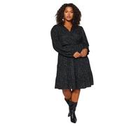 Robe Trendyol - TBBAW23AH00003 - Midi A-Line Regular Plus Size Dress Robes Femme XL