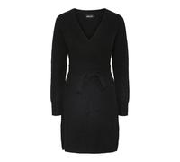 Robe tricotÃ©e enveloppante femme Pieces Ellen Noir M