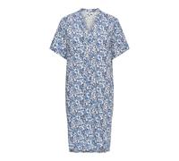 Only ONLSUSI Tunique pour Femme avec Demi boutonnière, Bleu Coronet, M