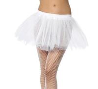 Robe Tutu Blanche Pour Femme Tutu Superposé Jupon Neuf Par Smiffys