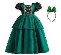 Robe tutu de concours de beauté, pour bébé fille, robe de princesse, robe longue en tulle, grande robe maxi pour premier anniversaire, danse, bal de fin d'année, paillettes, jupe en tulle pour enfant