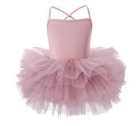 Robe tutu enfant pour la scène et la personnalité - robe sans manches pour filles - tenue légère et festive (XS-90) #16