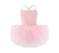 Robe Tutu pour Filles idéale pour Les Spectacles et exprimer sa personnalité création élégante et Confortable sans Manches (3-4 Years)