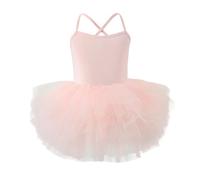 Robe tutu sans manches pour enfants pour performance et personnalité 2026, beige, S