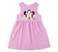 Robe Unique en Jersey pour Fille Minnie pour Un Usage Quotidien - Robe Unique en Jersey pour Fille avec Design Amusant et Facile à Assortir, Rose, 5 Ans