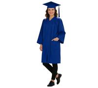 Robe unisexe de remise de diplôme Ensemble de cérémonie scolaire Pour Lycee Universite Master Homme Pour Cérémonie de Remise de Diplôme Avec Chapeau de Etudiant Pour Evenement de Fin de Etudes