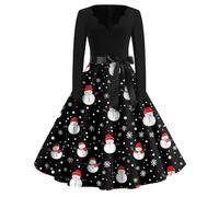 Robe Verte Femme Gilet Chic Deguisement Mere Noel Sexy Vêtement Brillante Glamour Chemise Tenue Fete Lutin Nette Pull Bas Manches Costume Noel Femme XXL