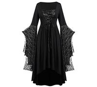 Robe Victorienne Femme Grandes Tailles Robe De Bal Manches Longues Vintage Médiévale Costume Carnaval Steampunk Gothique Baroque Robes Victorienne Tenue De Soirée Carnaval Halloween Fête