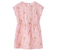 Robe - vidaXL - Fille - Couleur vieux rose - Taille 1,5 à 10 ans - Vêtements abordables 9-10 ans