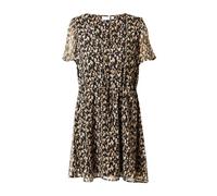 Vila Falia Short Sleeve Dress Marron 34 Femme