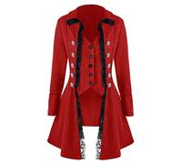 Robe Vintage Adulte Deguisement Carnaval Halloween Elegante Cosplay Fête T-Shirt à Manches Longues Elegante Manches Longues Cardigan Cardigan en Dentelle De Veste De Veste Grandes Tailles