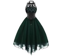 Robe vintage années 1950 à col bateau et manches courtes trapèze à pois rockabilly swing robes de cocktail pour femme robe de cocktail pour femme tenue de villégiature 2025 corset floral robe midi