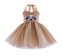 Robe Vintage Fille Robes Enfant Bébé Fille Carnaval Chic Et Elegant Dress De Photographie Demoiselle d'honneur Dentelle Plissée Tenue De Soirée en Tulle Décontractée Vêtement pour Bals Anniversaire