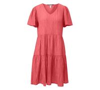 Robe volants arrivant aux genoux femme QS Rouge 42