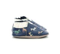 ROBEEZ Chaussons Crazy Zebra Bleu 17/18