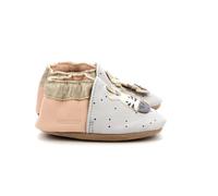 Robeez Garçon Fille Cute Zebra Chausson, Gris Rose, 23 EU